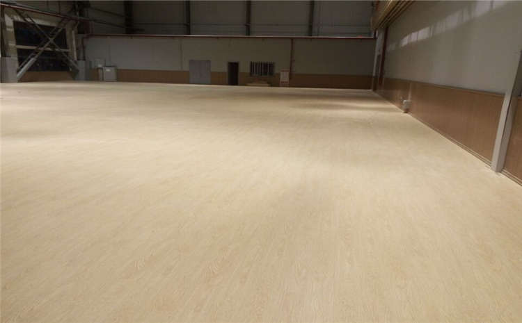 歐氏松木籃球運動地板施工技術方案