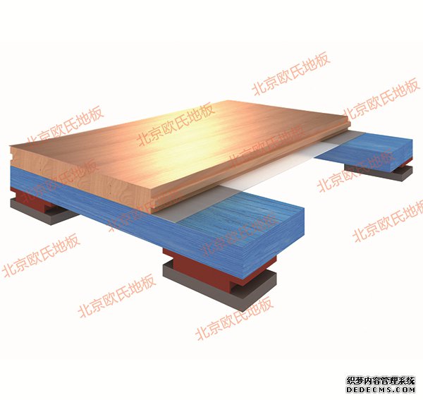 板式龍骨結(jié)構(gòu)運動木地板
