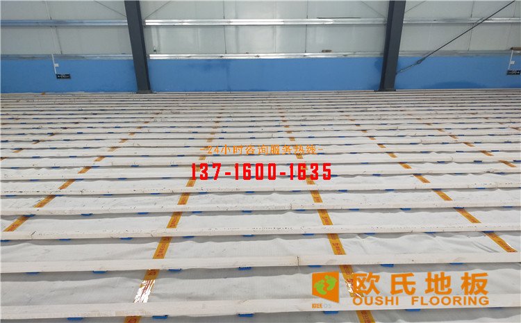 廣東惠來(lái)縣羽毛球館木地板案例——?dú)W氏運(yùn)動(dòng)木地板廠家