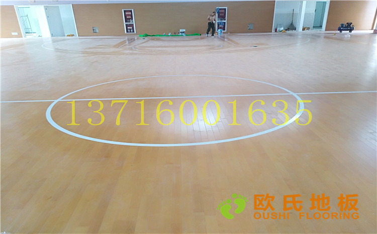 江蘇鹽城西環(huán)路小學(xué)體育館木地板案例—歐氏運動木地板廠家