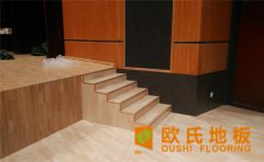 運動木地板結構的功能