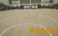 樺木運動地板特點和色差