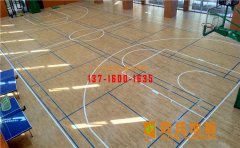 羽毛球場館該選用什么結構的運動木地板？